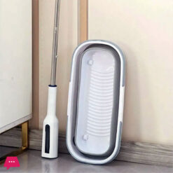 Premium Twist Mop With Folding Silicon Bucket