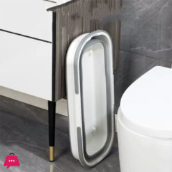 Premium Twist Mop With Folding Silicon Bucket