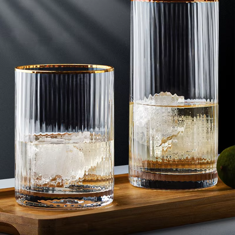 Rossel Crystal Self Linning Easy Grip Drink Glass Set Of 6