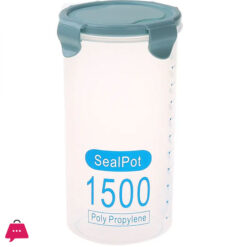 Safety Environmental Friendly Transparent Tall Straight Sided Plastic Food Storage Jar