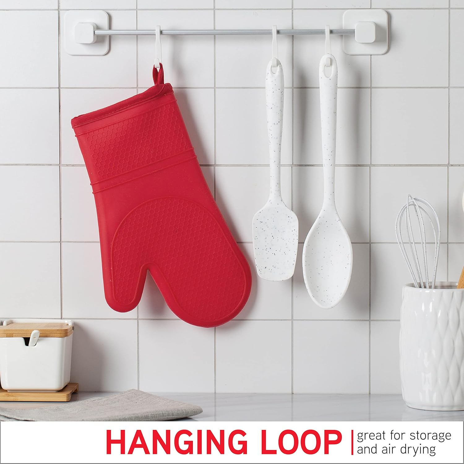 Silicone Oven Mitts Heat Resistant Pair