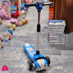 Smart 3 Wheel Kids Scooter With Height Adjustable &Amp; Music With Projector Light