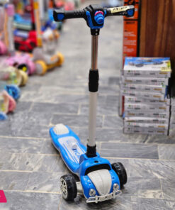 Smart 3 Wheel Kids Scooter With Height Adjustable &Amp; Music With Projector Light - Image 4