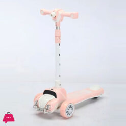 Smart 3 Wheel Kids Scooter With Height Adjustable &Amp; Music With Projector Light