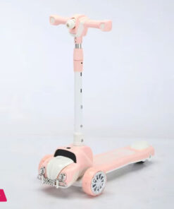 Smart 3 Wheel Kids Scooter With Height Adjustable &Amp; Music With Projector Light - Image 3