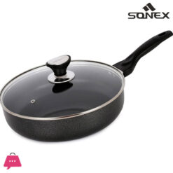 Sonex Non-Stick Classic Frypan With Glass Lid 26 CM
