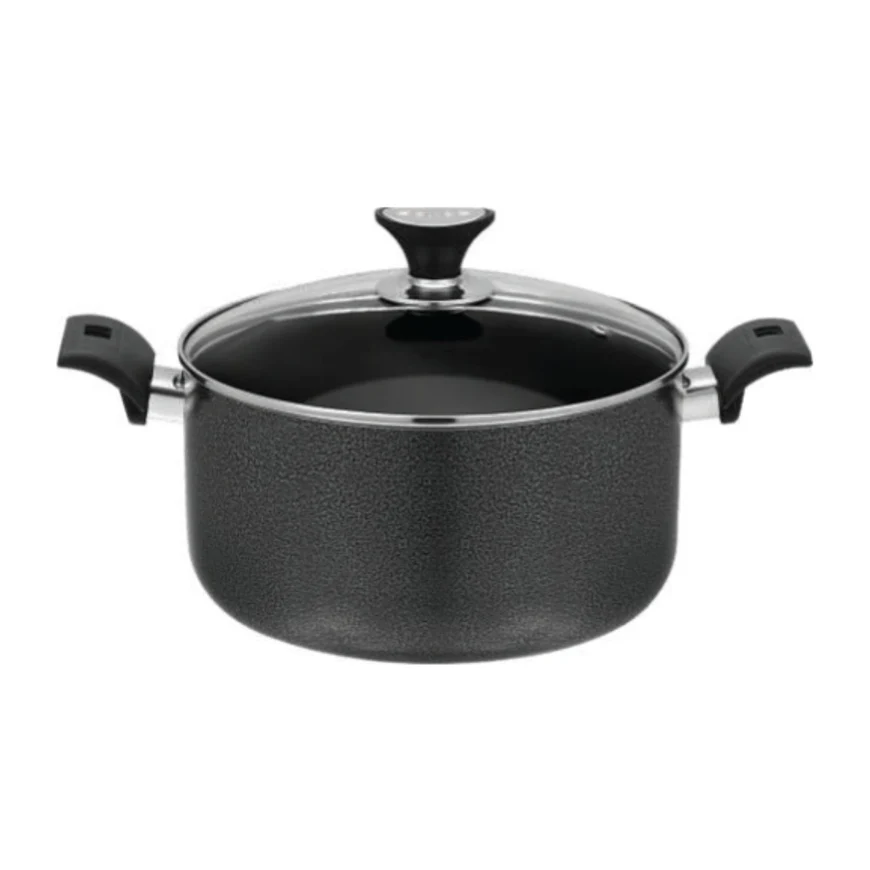 Sonex Non-Stick Kitchen Set Classic King Set Gift Pack Cookware Set With Glass Ltd Random Color Best Quality