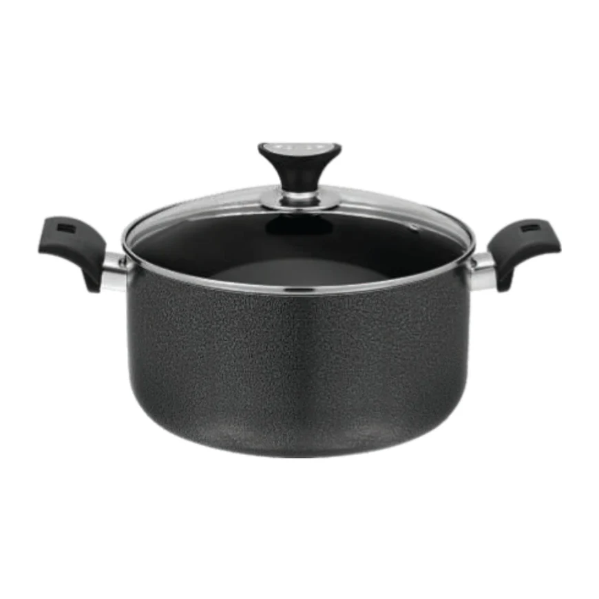 Sonex Non-Stick Kitchen Set Classic King Set Gift Pack Cookware Set With Glass Ltd Random Color Best Quality