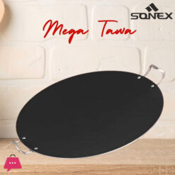 Sonex Non Stick Mega Tawa Pan Teflon Non Stick, S.S Handle Firm Grip