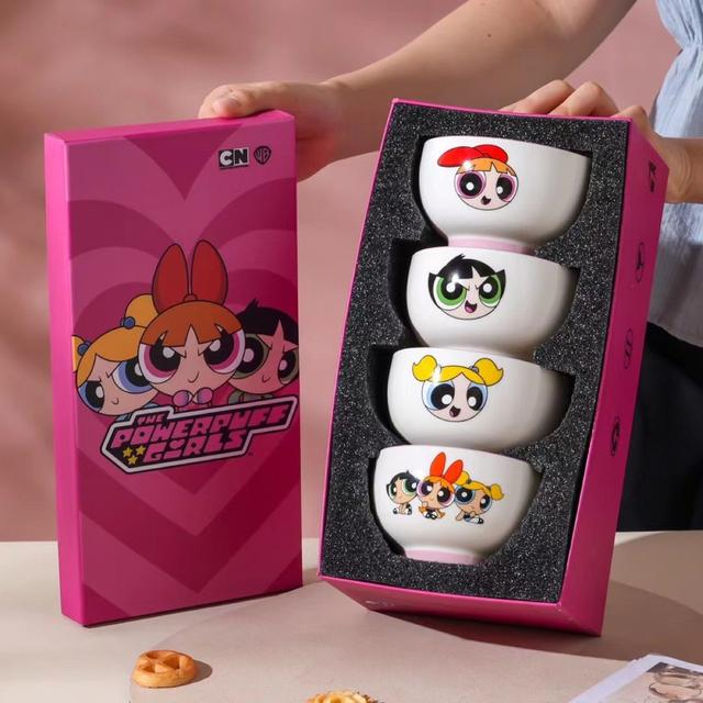The Powerpuff Girls Blossom Bubbles Buttercup Cute Cartoon Ceramic Bowl Tableware Home Decor Room Decoration 8 The Powerpuff Girls Blossom Bubbles Buttercup Cute Cartoon Ceramic Bowl Tableware Home Decor Room Decoration