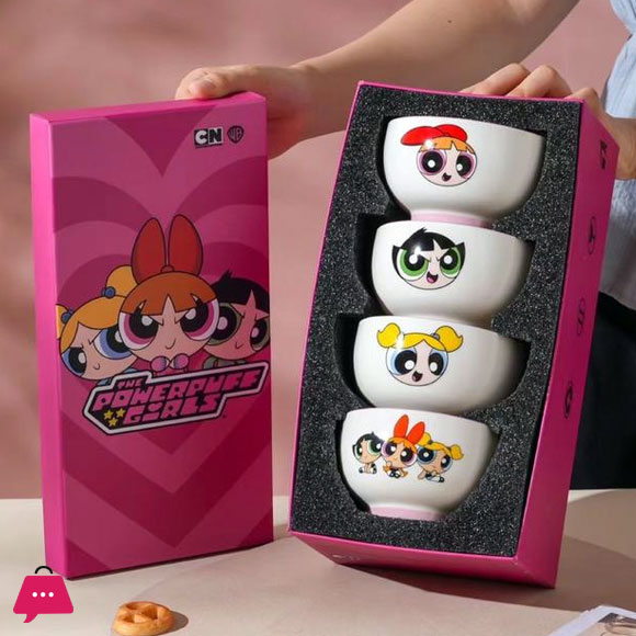 The Powerpuff Girls Blossom Bubbles Buttercup Cute Cartoon Ceramic Bowl Tableware Home Decor Room Decoration 5 The Powerpuff Girls Blossom Bubbles Buttercup Cute Cartoon Ceramic Bowl Tableware Home Decor Room Decoration - Image 3