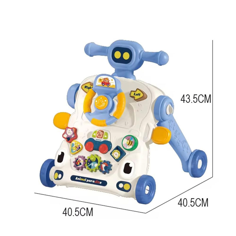 5 In 1 Activity Musical Baby Walker Multifunctional Baby Push Walker Toys