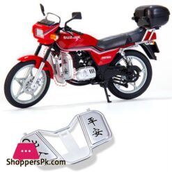 Suzuki Gs125 Alloy Retro Motorcycle Model Diecast Metal Classic Street Motorcycle Model Sound Light Simulation Kid Toy Gift 1:12