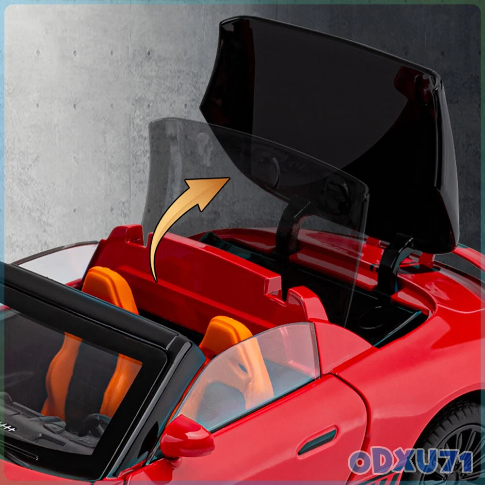 1:24 Scale Model Car Mercedes-Benz Amg Sl63 Diecast Toy Cars Vehicle Boy Gifts