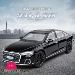 1:32 Audi A8 Car Toy Alloy Dieast Metal Model Car