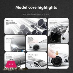 1:32 Audi A8 Car Toy Alloy Dieast Metal Model Car