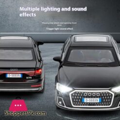 1:32 Audi A8 Car Toy Alloy Dieast Metal Model Car