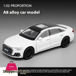 1:32 Audi A8 Car Toy Alloy Dieast Metal Model Car