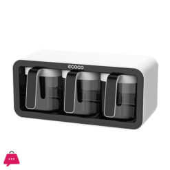 3 Cups Wall Mount Spice Rack With Spoon 10 3 Cups Wall Mount Spice Rack With Spoon