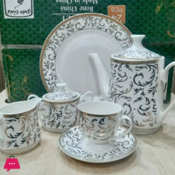 24 Pcs Bone China Ceramic Tea Set