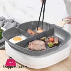 3 In 1 Frying Pan Crepe Maker Thickened Omelet Pan Non Stick 30Cm