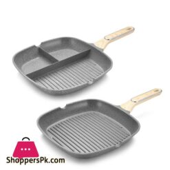 3 In 1 Frying Pan Crepe Maker Thickened Omelet Pan Non Stick 30Cm