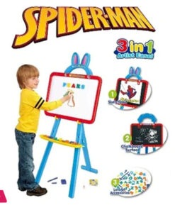 3 in 1 Spider Man Learning Easel Board