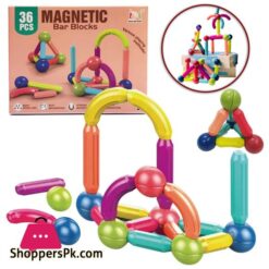 36 Pcs Magnetic Building Blocks Set Early Learning Magnetic Sticks Balls Assembling Game