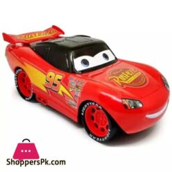 3D Mc Queen Remote Control Car Plastic Lightning Mcqueen Vehicle Lights Multicolour