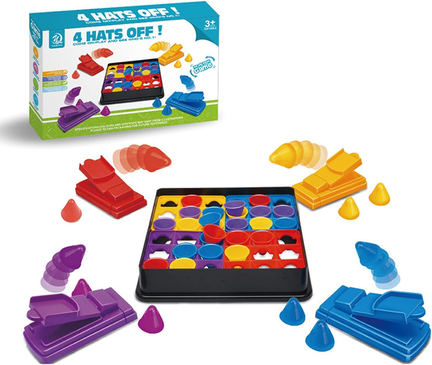 4 Hats Off! Come On!Play And See Who'S No.1