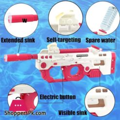 Electric Water Guns Shark For Adults Kisautomatic Water Gun Up To 40 Fthigh Pressure Powered Squirt Gunwater Blaster Shooting Outdoor Beach Pool Toys