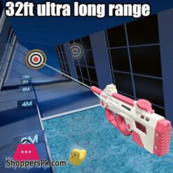 Electric Water Guns Shark For Adults Kisautomatic Water Gun Up To 40 Fthigh Pressure Powered Squirt Gunwater Blaster Shooting Outdoor Beach Pool Toys