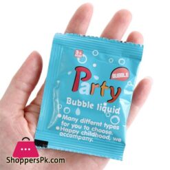 5Pcs 10Ml Soap Water Bubble Liquid Soap Just Add Water Concentrate Bubble Liquid Refill Solution Machine Parts
