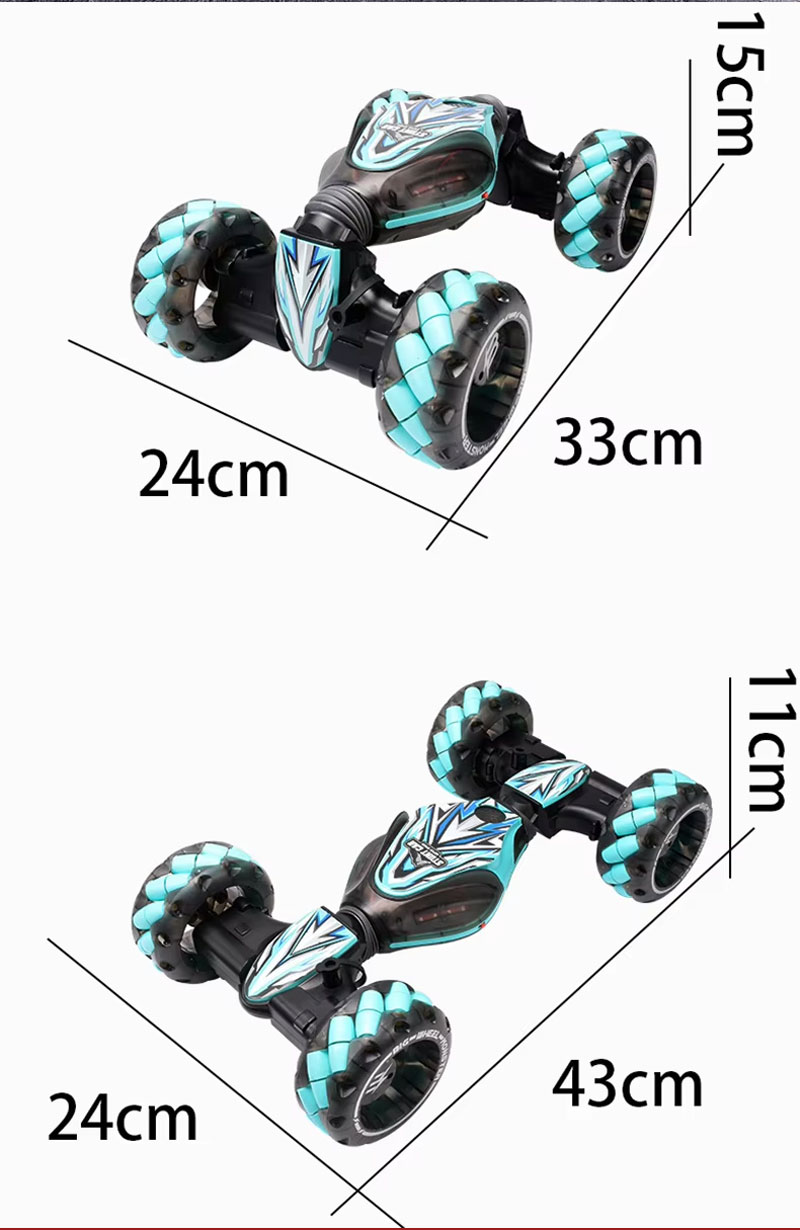 Remote Control Car Spray Drift Twist Drive With Music And Light, 360° Rotation Off-Road Car