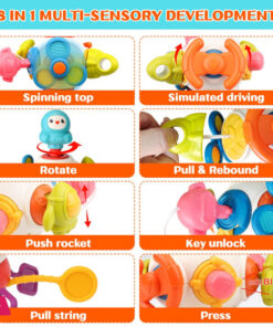 8 In 1 Activity Space Busy Cube Toys Sensory Fidget Motor Skills Early Development Toy 39 8 In 1 Activity Space Busy Cube Toys Sensory Fidget Motor Skills Early Development Toy - Image 5