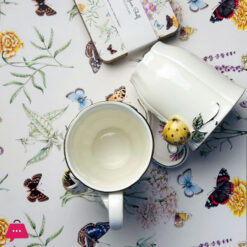 Angela Strawberry Luxe Ceramic Couple Mug 2 Pcs