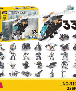 Archutect Helicopter Brick Set 256 Pcs - Image 2