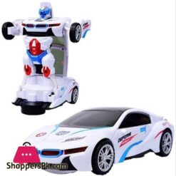 Auto Robot Car For Kids White 20 Cm