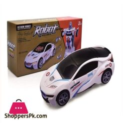 Auto Robot Car For Kids White 20 Cm