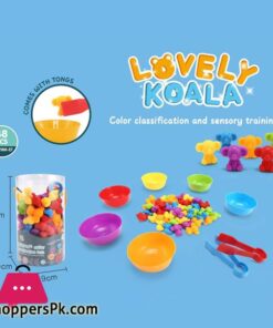 ChildrenS Rainbow Soft Glue Counting Classification Early Education Cognitive Toys Montessori Mathematics Teaching Aids Set