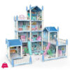Children‘s Toy Snow Princess Doll House Villa Castle Girl Home Toy (Nine Rooms 1 Terrace ) 2 Children‘s Toy Snow Princess Doll House Villa Castle Girl Home Toy (Nine Rooms 1 Terrace )