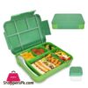 Compartment Lunch Box Plastic Portable Lunchbox Students Office Bento Box Microwave Food Containers With Fork And Spoon