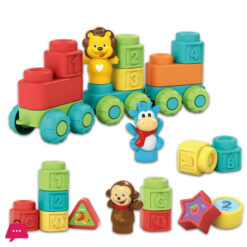 DIY ABC & 123 Big Size Building Block Soft Rubber Blocks 15/19/31Pcs