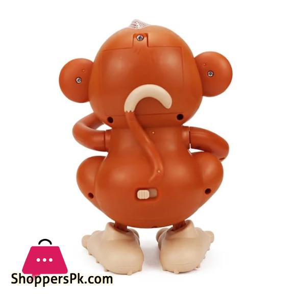 Dancing Monkey Musical Toys 5 Creative Children Electric Dancing Monkey Singing Cartoon Toys Swing Walking Monkey Toy Kids Phone Musical Vocal Toys
