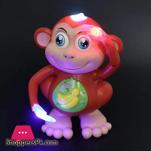 Dancing Monkey Musical Toys 6 Creative Children Electric Dancing Monkey Singing Cartoon Toys Swing Walking Monkey Toy Kids Phone Musical Vocal Toys