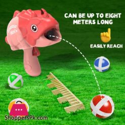 Dino Target Toy Play Set For Kids Shooting Gun Dart Board