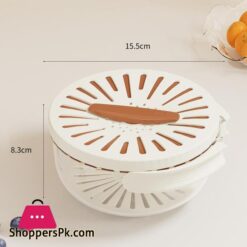 Drain Basket Keeper Container Practical Fruit Colander Food Storage Container Removable Basket For Strawberry
