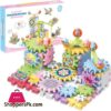 Electric Building Block Gear Toy Set Diy Plastic Brick Toys Colourful Building Block Large Particle Electric Gear Rotating Assembly Block Children Early Education Puzzle Fun Learning Blocks Gifts For Birthday