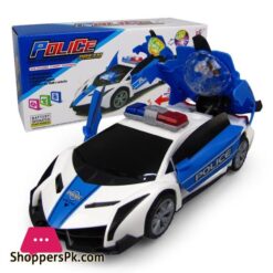 Electronic Deformation Car Universal Music Police Toy Led Electric Robot Transformation Sports Vehicle Model For Boys Xmas Gifts - Aliexpress 26