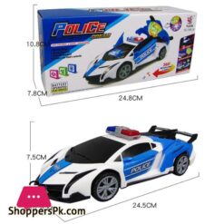 Electronic Deformation Car Universal Music Police Toy Led Electric Robot Transformation Sports Vehicle Model For Boys Xmas Gifts - Aliexpress 26